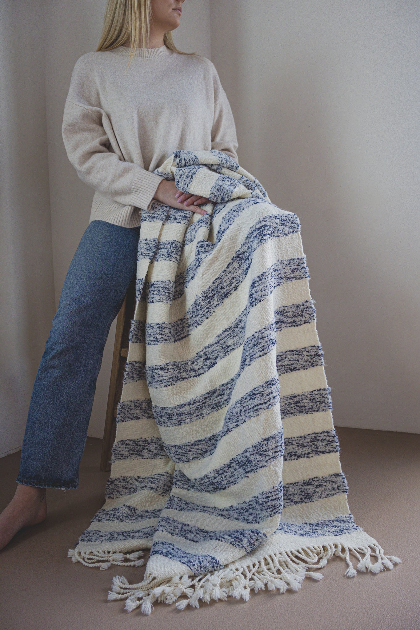 RAYADA - NATURAL/BLUE