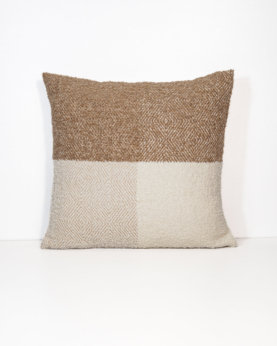 TESORO PILLOW - NATURAL/BROWN