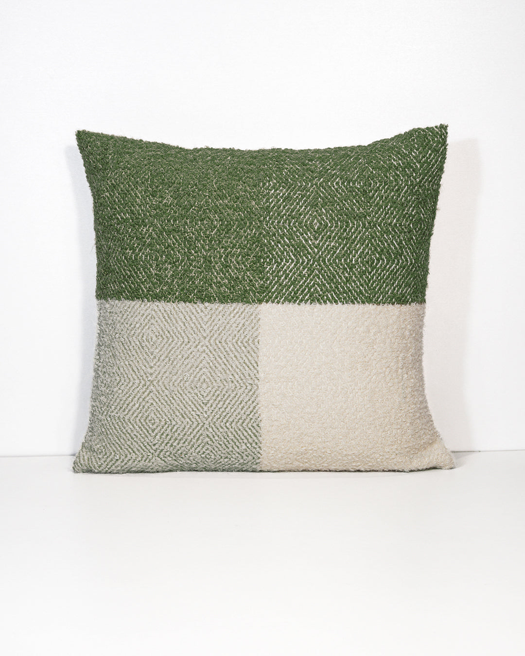 TESORO PILLOW - NATURAL/GREEN