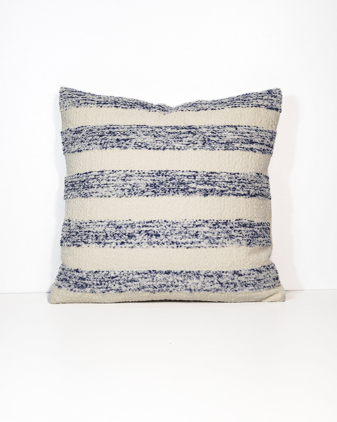 RAYADA PILLOW - NATURAL/BLUE