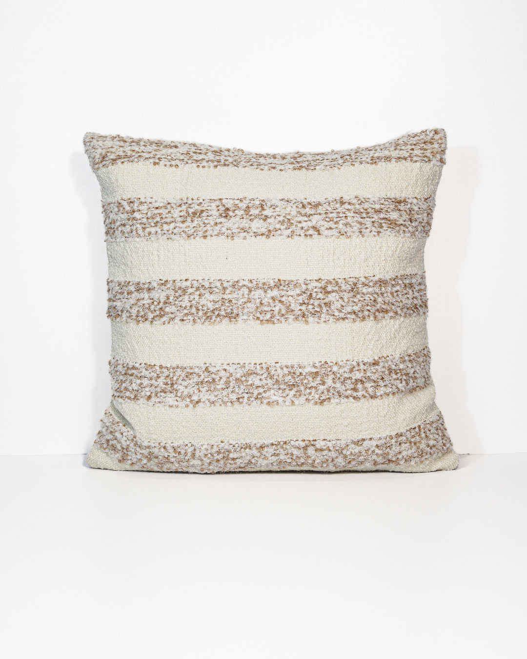 RAYADA PILLOW - NATURAL/BROWN